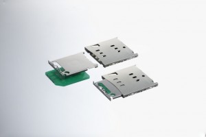 カードトレイタイプmicro-SIMカードソケット